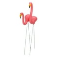 thumbnail image 4 of Northlight 2ct Tropical Flamingo Outdoor Garden Lawn Stakes 30" - Pink, 4 of 4