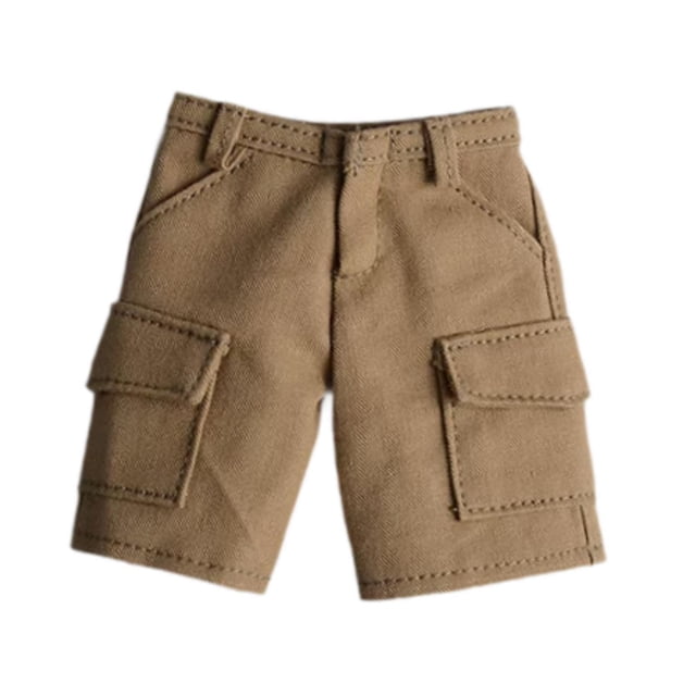 Figura de acción Pantalones cortos Vestir Coleccionable Casual Miniatura Ropa Atuendo Caqui