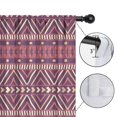 thumbnail image 4 of Blackout Kids Curtains,Boho Bohemia Geometric Line Art Childrens Insulated Curtains Set Of 2,Bedroom Essentials,Toddler Room Decor 42"x54"(106x137cm), 4 of 4