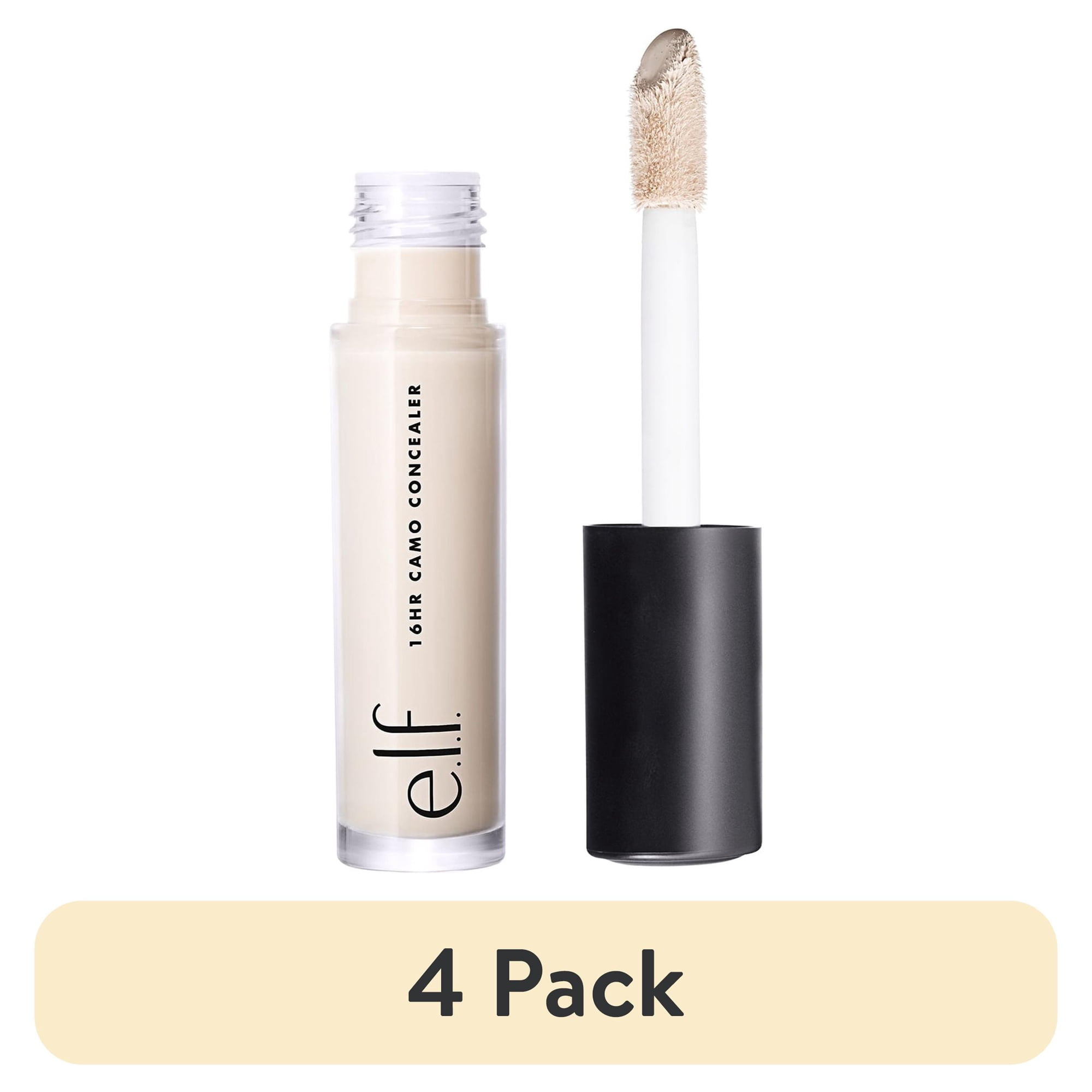 (4 pack) e.l.f. 16HR Camo Concealer, Fair Rose