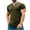 S-384 Army Lime Green, variant on Gray Crewneck Tee Shirts for Man Fall Summer Short Sleeve Work Out Gym Lounge Running Basic Tee Shirt Tops Man Button Up 2026 Soft Comfy Clothing Regular Fit M