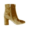 thumbnail image 2 of Sam Edelman Womens Fawn 2 Velvet Block Heel Ankle Boots, 2 of 3