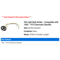 thumbnail image 2 of Tail Light Bulb Holder - Compatible with 1969 - 1973 Chevy Chevelle 1970 1971 1972, 2 of 2