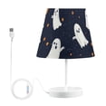 thumbnail image 2 of Stars and Ghosts Desk Lamp 3 Color Modes LED Table Lamp Nightstand Reading Light for Bedroom Living Room, 2 of 8