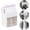 White, variant on Dvkptbk Toothpaste Squeezer 1PC Toothbrush Holder with Toothpaste Squeezer and Shaver Holder Tools on Clearance