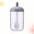 thumbnail image 1 of TAILTOSS 2 Pcs Sucrier avec Cuillère pour Ustensiles de Cuisine Forme Ronde, 1 of 8
