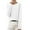 (R-Neck)White, variant on Coorders Women's Lightweight Soft Knit Crewneck Sweater, Women's Fine Gauge Pullover Sweater,Women's Plus White,Size XL