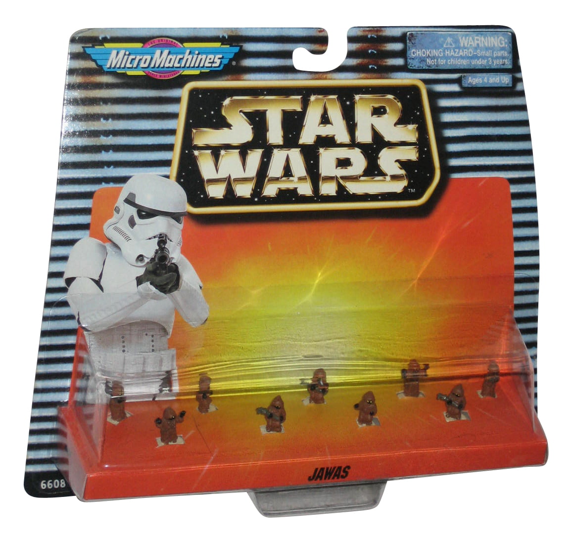 JAWA Tatooine SANDCRAWLER Star Wars Micro Machines Transforming Mini Head #1 