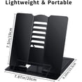 thumbnail image 3 of Comfortable Reading Posture Correction Stand, Rounded Corners for Safety in Office School Settings, 3 of 5