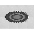 thumbnail image 1 of Ahgly Company Machine Washable Indoor Rectangle Transitional Gray Area Rugs, 7' x 9', 1 of 7