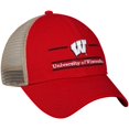 thumbnail image 3 of Wisconsin Badgers The Game Logo Bar Trucker Adjustable Hat - Red - OSFA, 3 of 4