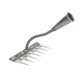 thumbnail image 3 of Rastrillo desmalezador de metal resistente para jardín, herramienta para cultivar, labrar tierra, parterres y jardines. 7 dientes, 3 of 8