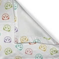thumbnail image 6 of Ambesonne Cartoon Valance & Curtain, Funny Panda Bears Artwork, 55"x45", Multicolor, 6 of 6