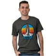 thumbnail image 5 of Retro NASA Worm Logo Rocket Launch Men's Graphic T Shirt Tees Brisco Brands S, 5 of 6