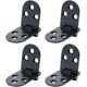 thumbnail image 5 of Flap Hinge, 4Pcs Black Zinc Alloy Folding Flap Hinge Door Flap Hinge Flap Hinge for Cabinet Hardware Accessory, 5 of 5