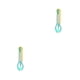 thumbnail image 4 of Cortador de frutas Injueey Rebanadora de piña de acero inoxidable 2Conjunto Tipo 2, 4 of 6
