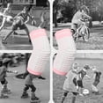 thumbnail image 4 of 1 Pair Knee Brace Pads Impact Resistant Breathable Anti-Slip Collision Avoidance Protective Knee Protectors for Kids-Pink, 4 of 6