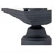 Dolan Lighting - Charleston 1-Light Outdoor Post Lantern-Black Finish