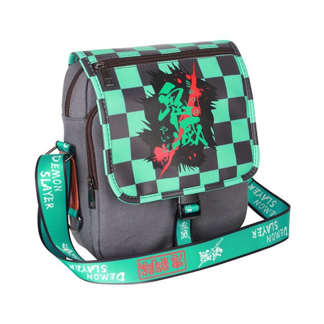 Bandolera de lona de anime Demons Slayers Kamados Tanjirou