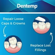 Dentemp Maximum Strength Loose Cap & Lost Filling Repair, 14+ Repairs