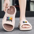 thumbnail image 3 of Men's Beach Slippers with Soft Low Arch Support Comfortable Thick Sole Anti Slip Easy To Clean, 3 of 5