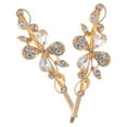 thumbnail image 1 of unbranded 2Ud Pasadores Decorativos Dorados Para El Con Floral Para Bodas, 1 of 8