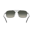 thumbnail image 4 of Ray-Ban RB3611-006/71 Black Square Grey Gradient Lens Steel Sunglasses, 4 of 6