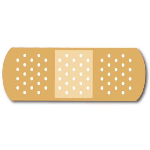 Magnet Me Up Adhesive Bandage Symbol Magnetic Decal - 3x8 Inches Magnet