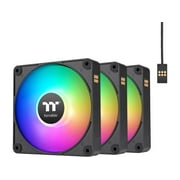 Thermaltake CT120 EX ARGB Reverse PC Cooling Fan (3-Fan Pack), Magnetic Connection, 5V Motherboard Sync, 16.8 Million Colors 9 Addressable LEDs, 120 mm Case/Radiator Fan, CL-F192-PL12SW-A