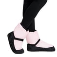 thumbnail image 2 of JTieacloth Girls Ballet Sneakers Warm Lined Boots Soft Sole Dance Shoes For Practice Winter Lined Non Indoor Outdoor Casual Wear Sneakers School Shoes,Sizes S Big Kid, 2 of 4