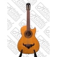 thumbnail image 2 of Oscar Schmidt Bajo Sexto A/E Guitar w/ Gig Bag & Stand, Solid Cedar Top, OH52SE-G640, 2 of 12