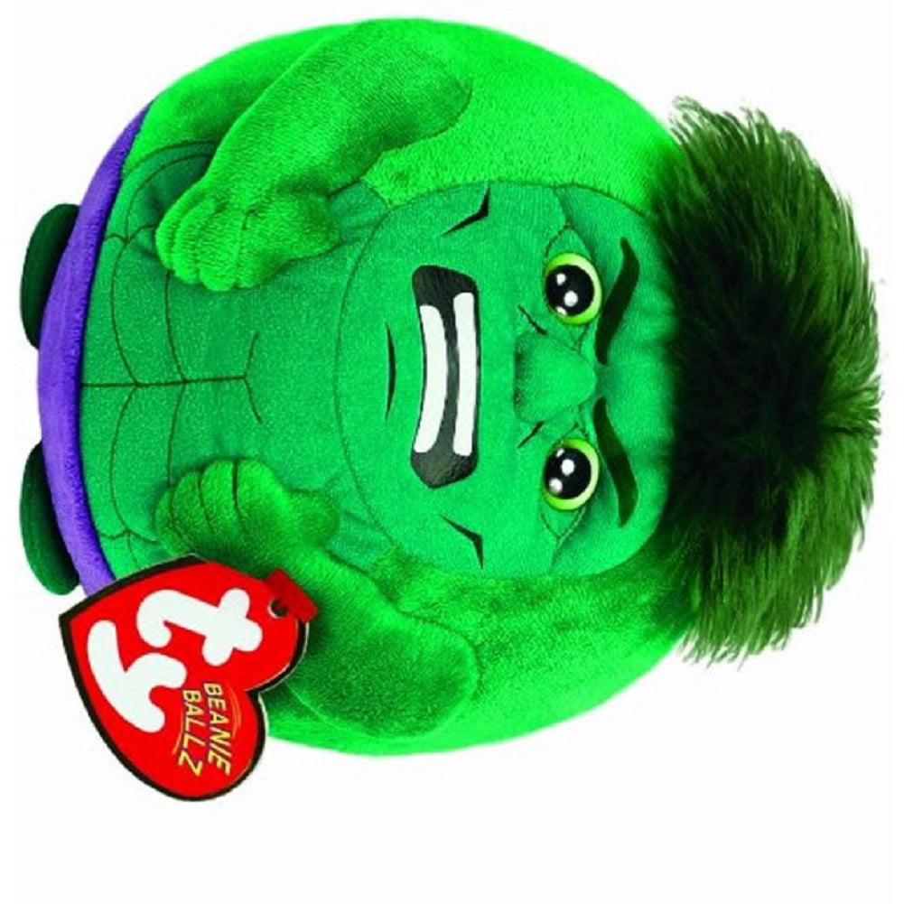 Ty Beanie Baby 6" Marvel Hulk Plush Stuffed Animal Toy Green E118 for sale online 