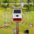 thumbnail image 2 of Alarma solar con sensor de movimiento exterior Hapippofa con sonido y luz, 2 of 8