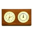 thumbnail image 1 of Bey-Berk International WS116 Quartz Clock &amp; Tide Clock - Oak Wood, 1 of 3