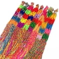 thumbnail image 3 of Pulsera de cuerda de cinco colores del festival del barco del dragón de joyería tejida a mano con espiral de dragón y cuerda de mano de color de la suerte, 3 of 5