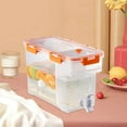 thumbnail image 2 of facefd Household Cold Kettle With Faucet Fruit Teapot Water Bucket Water Jug Orange, 2 of 7