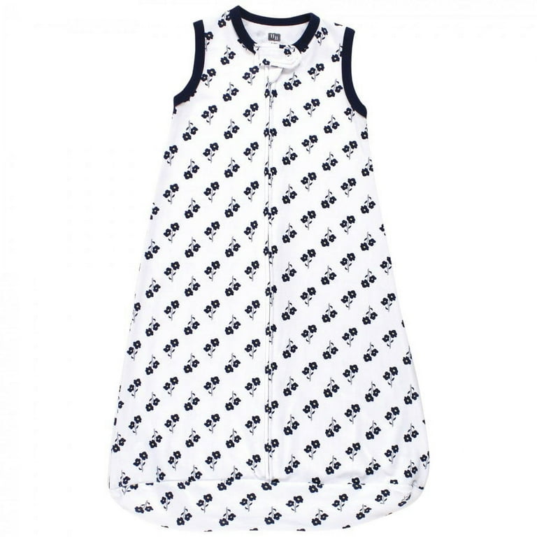 Hudson Baby Infant Girl Interlock Cotton Sleeveless Sleeping