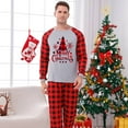 thumbnail image 5 of Merry Christmas Pajamas Sets for Family Matching Festival Long Sleeve Xmas Sleepwear PJ's Suits - Men 3XL, 5 of 15