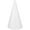 White, variant on HONMEET White Polystyrene Craft Cones for Christmas Decorations, Kids Crafts, Holiday Projects, All Ages Fun