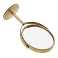 thumbnail image 5 of 3x 3-inch Magnification Tabletop Two-sided Swivel Vanity Mirror Beauty Cosmetic Mirror For Travel - Bronze QGS, 5 of 5