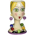 thumbnail image 2 of Cosmos Gifts 61863 6.25 in. Sugar High Social Vase Lady, 2 of 4