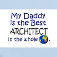 thumbnail image 2 of CafePress - Best Architect In The World (Daddy) Infant Bodysui - Baby Light Bodysuit, Size Newborn - 24 Months, 2 of 4