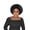Black, variant on New Heavy Embroidery Floral Gele Headwrap for Nigerian Wedding Party Aso Oke Hat