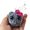 grey B, variant on Mini Hamster Knitted Keychain with Violin Cute Crochet Plush Toy Music Sad Violin Sound Handbag Backpack Decoration Small Gift 1Piece grey