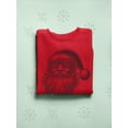 thumbnail image 3 of Jolly Vibes Santa - Christmas Holiday Men's Sweatshirt, 3 of 4