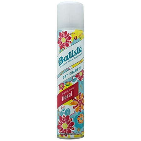 4 Pack Batiste Bright & Lively Dry Shampoo Floral Essences 6.73oz Each