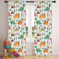 thumbnail image 5 of Blackout Kids Curtains,Dinosaur and Volcano Pattern Childrens Insulated Curtains Set Of 2,Bedroom Essentials,Toddler Room Decor 42"x84", 5 of 5