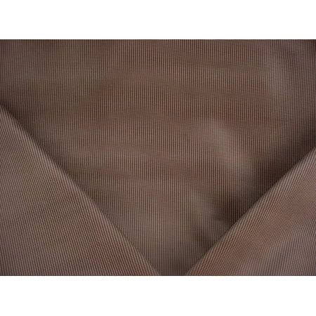 59H4 - Black / Taupe Houndstooth Faux Velvet Velour Transitional Designer Upholstery Drapery Fabric - By the Yard