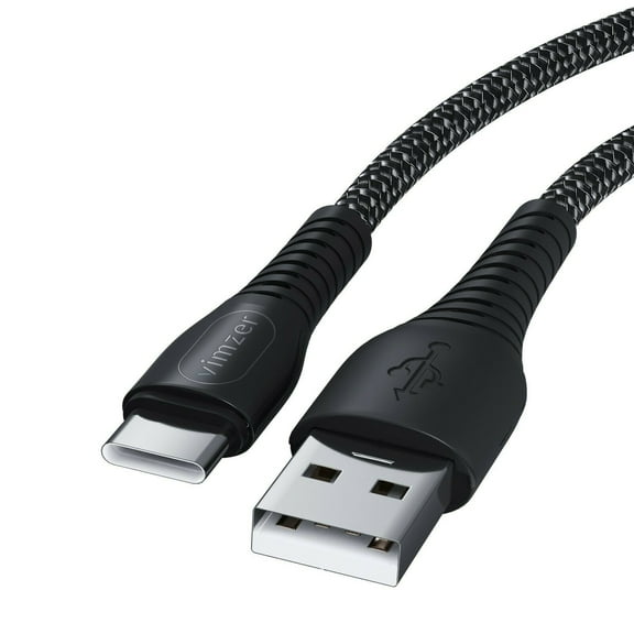 Vimzer 6ft USB C Cable Fast Charger Type C Cord for Samsung Galaxy S22, S21 Ultra, S20 FE, S10 Plus, Note 20, Note 10 9, S9, S8, A02s, A03s, A13, A21, A32, A42, A51, A52, A53 5G, A71, A10e, A11, A12