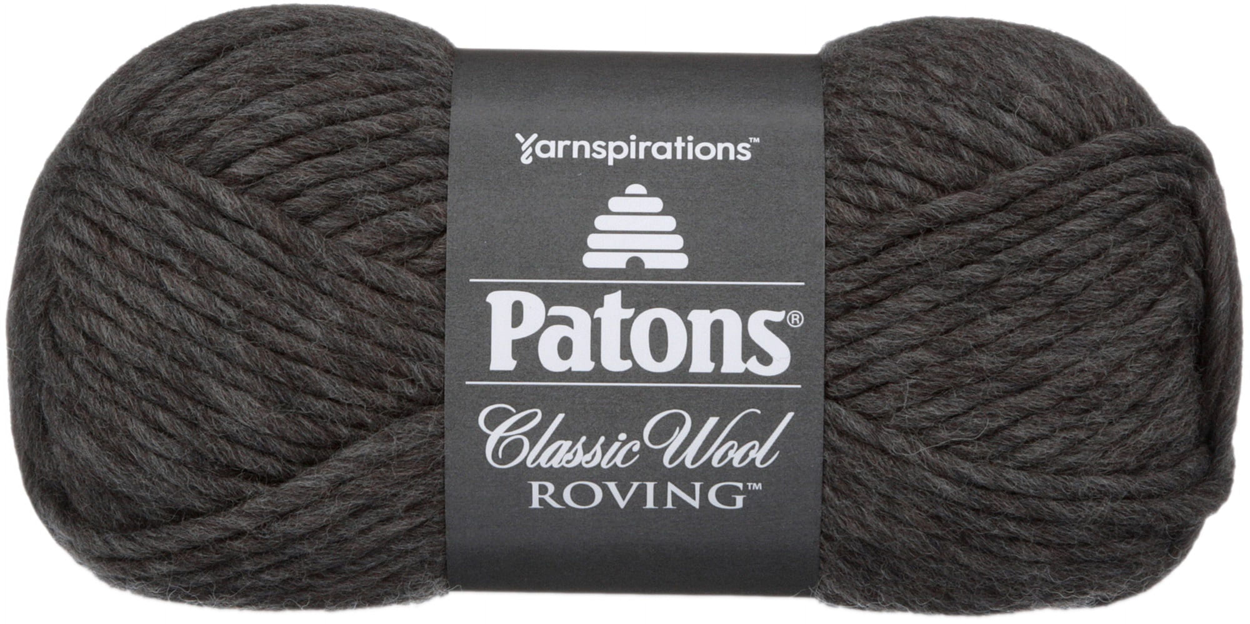 Patons Kroy Socks Yarn - Grey Brown Wool Blend For Socks & Knitting Projects